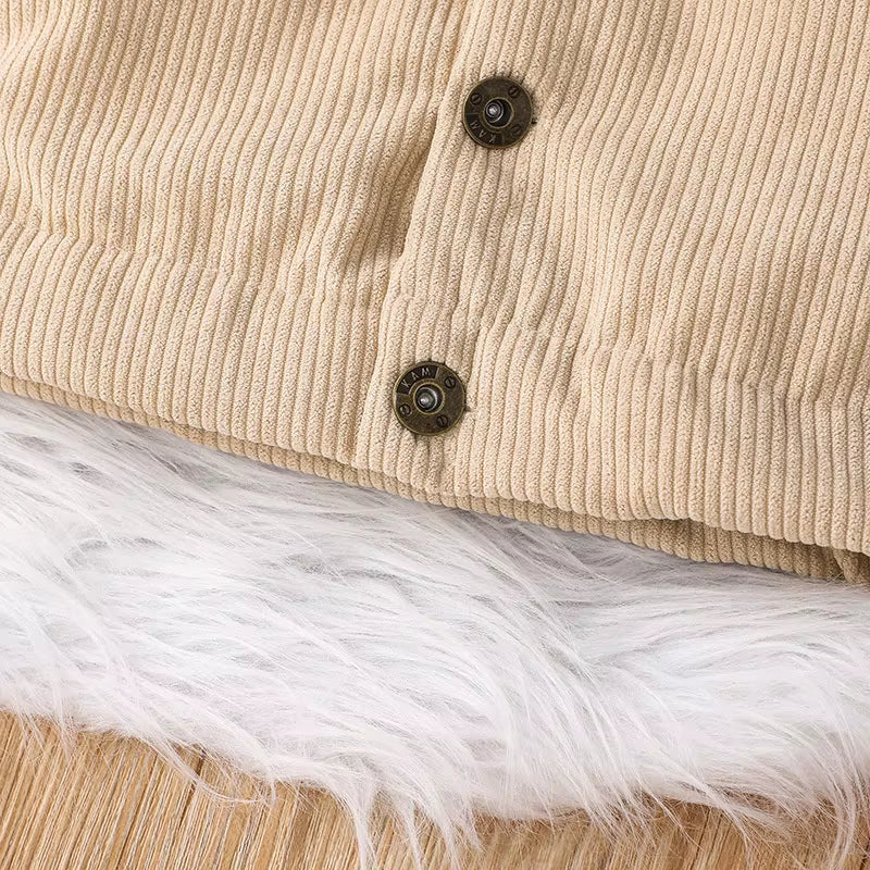Cozy Couture: Winter Cotton Jacket for Baby Boys Aged 0–3 Years