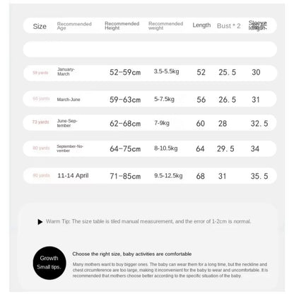Baby Onesie Spring and Autumn Thickened Cotton Class a Long Sleeve Pajamas Cotton Baby Clothes Four Seasons Out Climbing Clothes